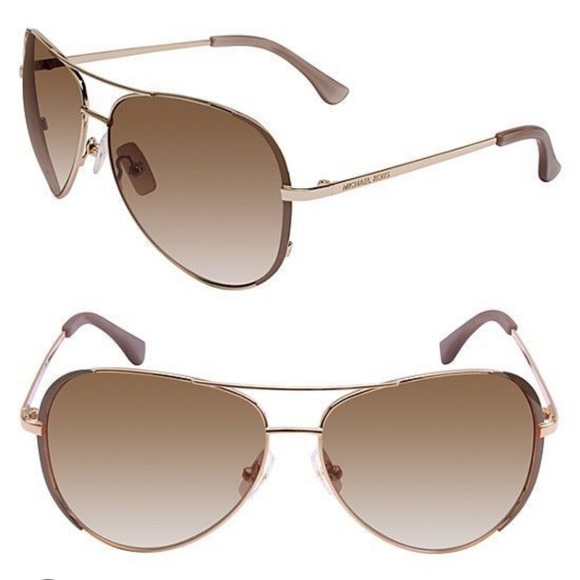 Michael Kors Aviator Style Sunglasses - Picture 2 of 12